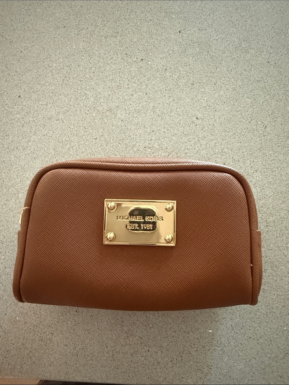 Michael Kors Tan/Brown pouch